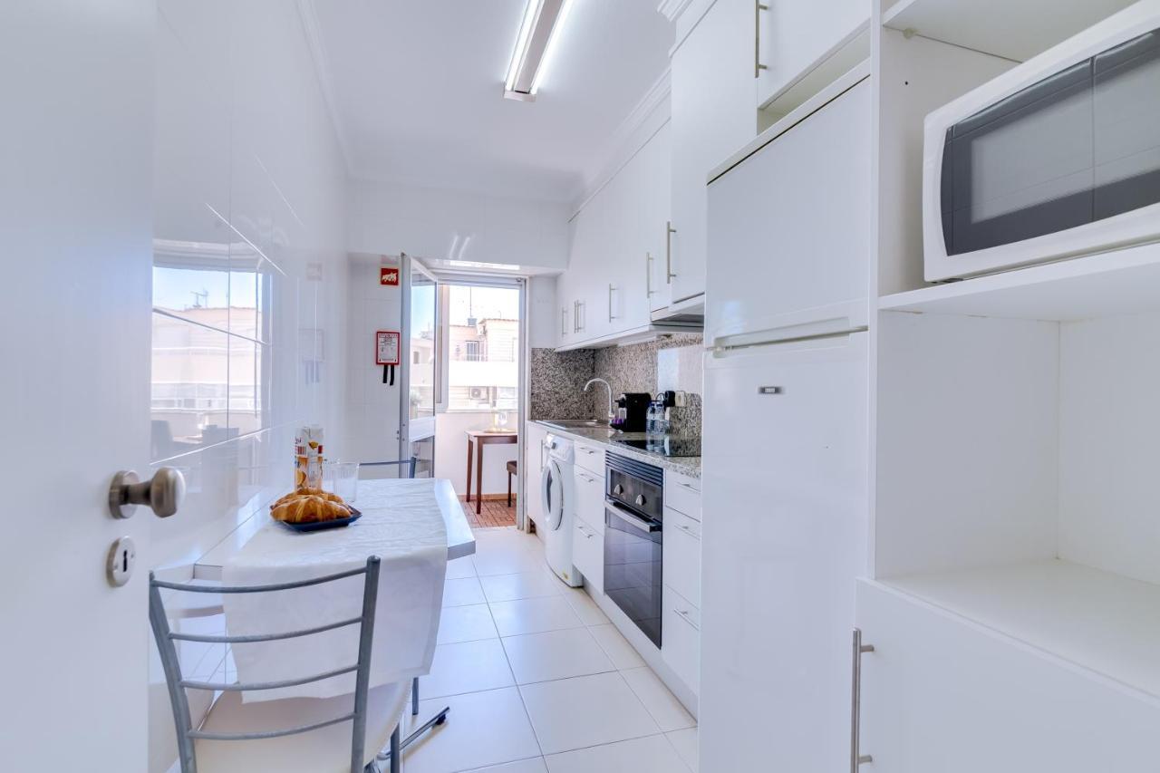 Al - Apartamento Wave 7 Quarteira Eksteriør bilde